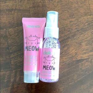 New Claire’s It’s all about Meow Lotion and Spray